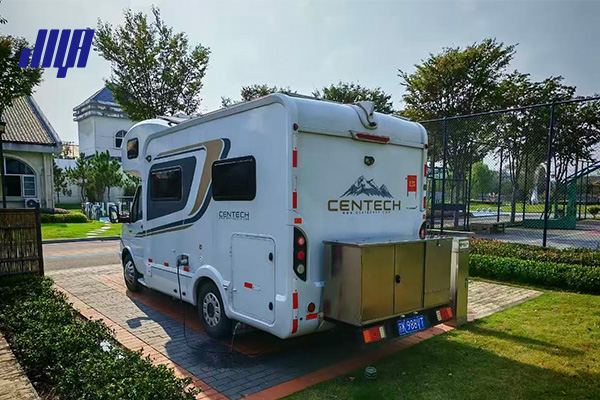 極亞品牌營地水電樁實拍，戶外露營加水充電專用，安全可靠